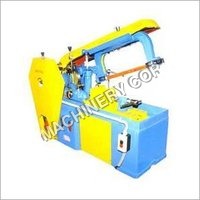 Yellow And Blue Power Hacksaw Machine