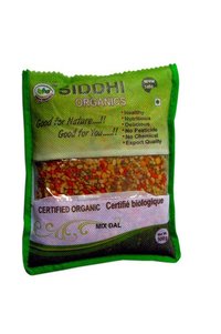 Organic Mix Dal - 500g Flexible Pouch, Multicolored, Chemical-free, Delicious, Good Quality, Nutrient-rich, Organic Pulses