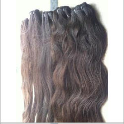 Virgin Wavy Machine Weft Hair