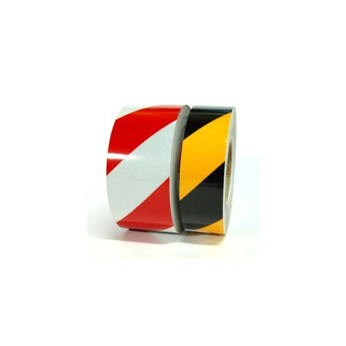 LD Fresh Zebra Caution Tapes - 70 mm Width, 250 Mtr Length | High Strength Printed Polyethylene, Available in Custom Colors and Designs