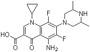 Sparfloxacin .