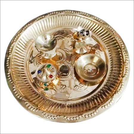 Brass Pooja Thali