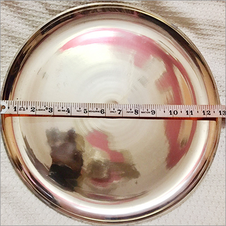 Brass Plain Pooja Thali
