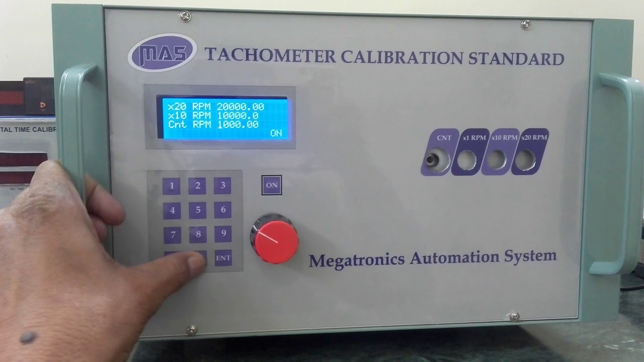 Tachometer Calibration Services