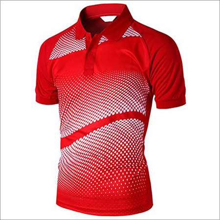 Men's Printed Polo T-Shirt