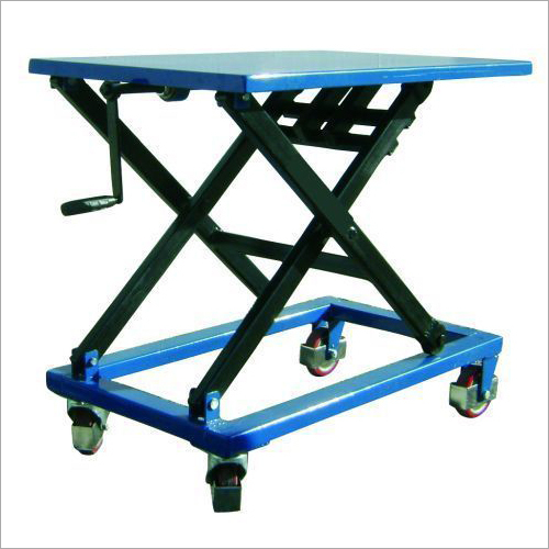 Manual Lift Table - 350kg, 500kg & 1000kg Lifting Capacity | Durable, Easy to Operate, Strong with Portable Castors and Rubber Coated Lever
