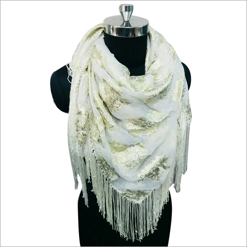 Ladies Tassel Scarf