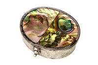 Abalone Shell MOP Box