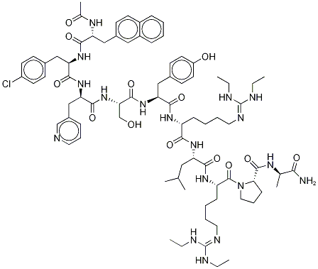 Ganirelix Acetate - Lyophilized Powder, White to Off-White, >98% Purity, USP/BP/EP Certified