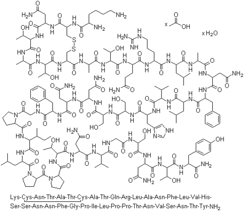 Pramlintide Acetate Api - Cas No: 196078-30-5