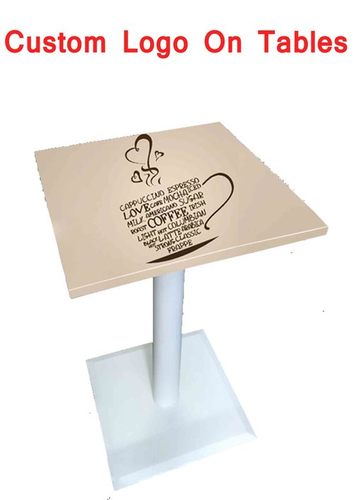 Custom Logo On Tables