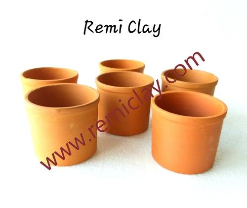 Clay Round Glasses