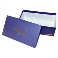 Decorative Paper Packaging Box - Paperboard, Variable Dimensions, Dark Blue | Elegant Design, Eco-friendly, Durable, Shock Absorbent, Matte Finish