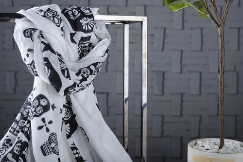 cotton printed scarves