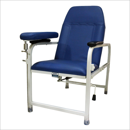 Blood Collection Chair - High-Quality Raw Material, Adjustable Backrest for Maximum Comfort