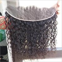 Raw deep curly Transparent Swiss Lace Frontal