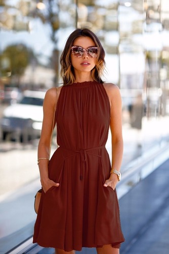Coffee Women Dress