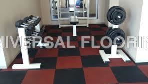 Rubber Flooring Tiles Universal Floorings Office No 159