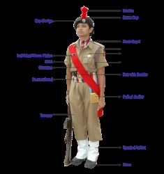 BSF SSB ITBP RAF RPF NCC. Ceremonial dress