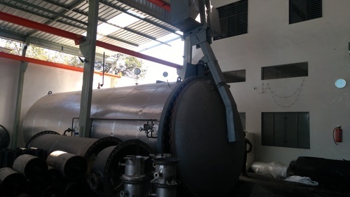 Autoclave For Rubber Products Door Type: Teeth Type / Twisted Type