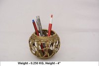 Brass Round Pen Stand