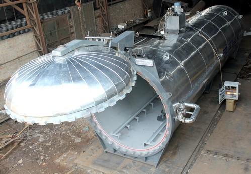 Autoclave For Aac Block Plant - Chamber Thickness: 12 - 20 Millimeter (Mm)