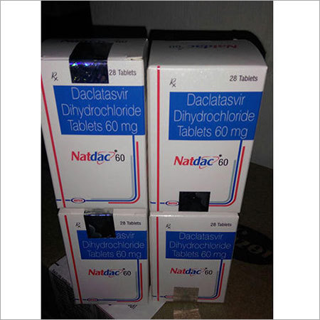 Daclatasvir Dihydrochloride Tablets 60 Mg