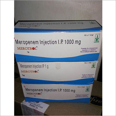 Meropenem Injection I.P 1000 Mg Liquid