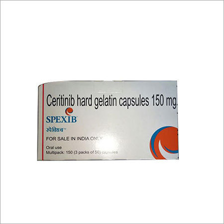 Ceritinib Hard Gelatin Capsules 150 mg - 150mg Dosage, External Use Drug, Ideal for Adults, Aged Persons, and Children | Store in a Cool & Dry Place