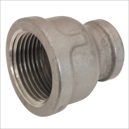 Reducers - Stainless Steel SS316, Threaded Female Connection, Silver, Up to 1000 PSI Rated Pressure, Polished Finish, -20Â°C to 400Â°C Temperature Range