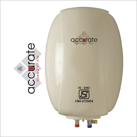 Cream Electric Water Geyser