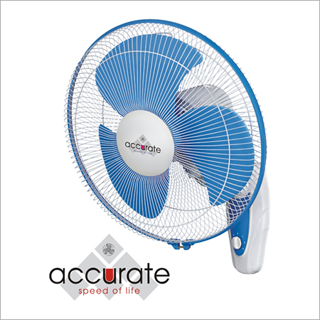 Blue Electric Wall Fan