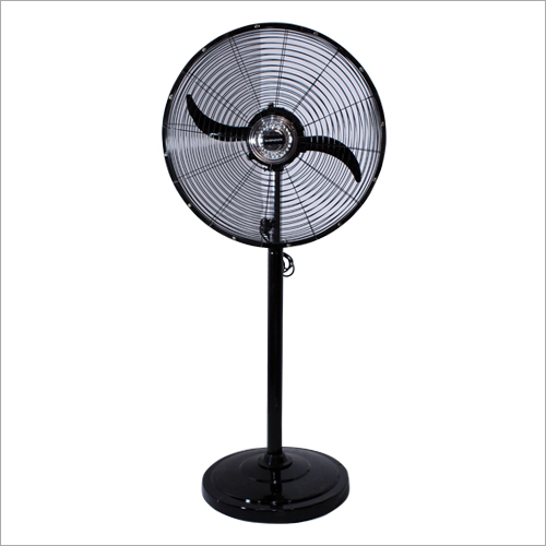 Black Air Circulator Pedestal Fan