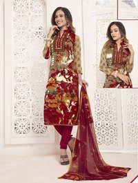 Exclusive designer Prited Patiala Suits