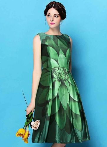 Green Ladies Designer Tops