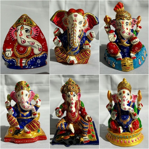 Meenakari Ganesh Idol