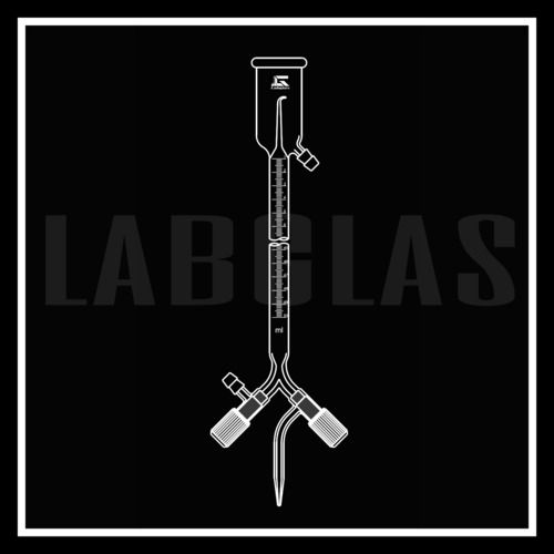 Burettes Overflow Cup Automatic Zero PTFE Needle Stopcock