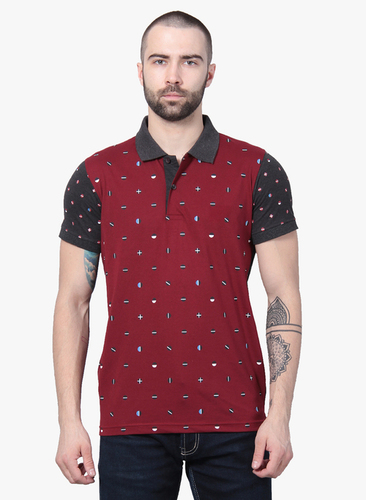 mens half sleeves t-shirt