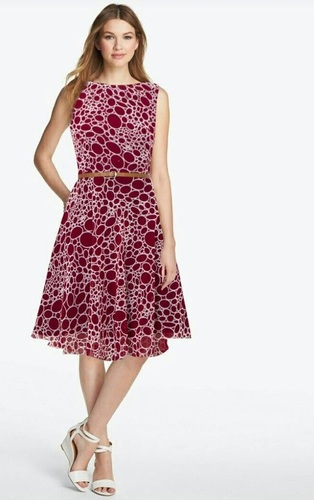 Maroon Georgette Dress