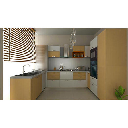 U Shaped Modular Kitchen