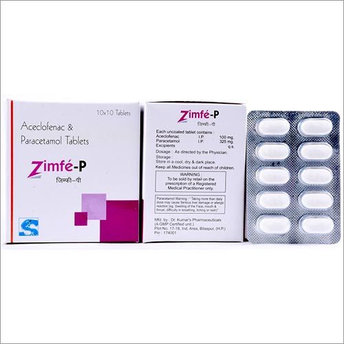 Aceclofenac Paracetamol Tablets