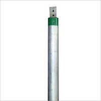 Gel Earthing Electrode - Copper Bonded Steel, 2m Length, 16mm Diameter, Green Color | Non-corrosive Gel Type, Low Impedance Grounding, Easy Installation, High Durability