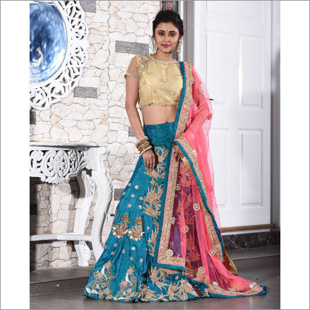 Blue Lehenga