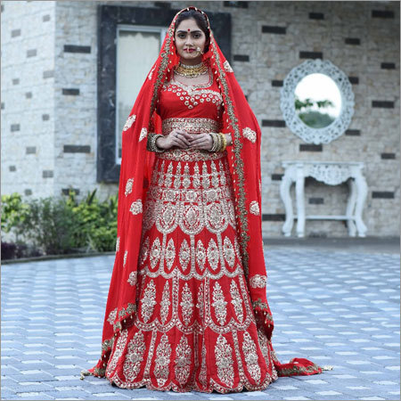 Bridal Embroidered Lehenga
