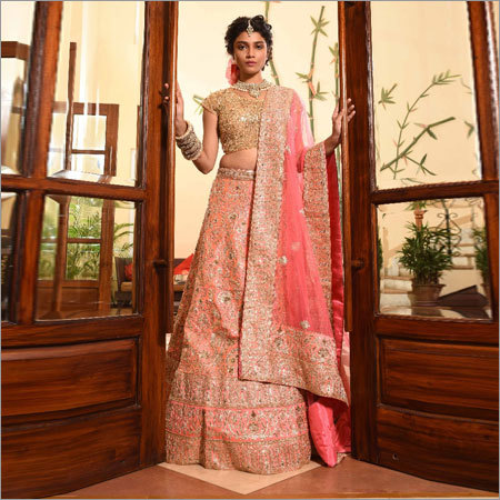 Ladies Pink Lehenga