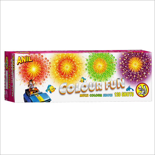 Colour Fun 120 Shots Firecrackers