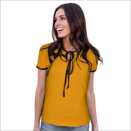 Ladies Yellow Top