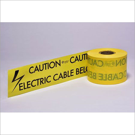 Underground Caution Tape - LDPE Film, 1000m Length, 6 Inch Width, 400 Gauge Thickness | Caution Electrical Cable Below