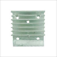 Transistor Heatsink - Aluminium, 2-5 Millimeter Width, Square Shape | Customized Dimensions For Amplifier Use, Durable And Insulated Design