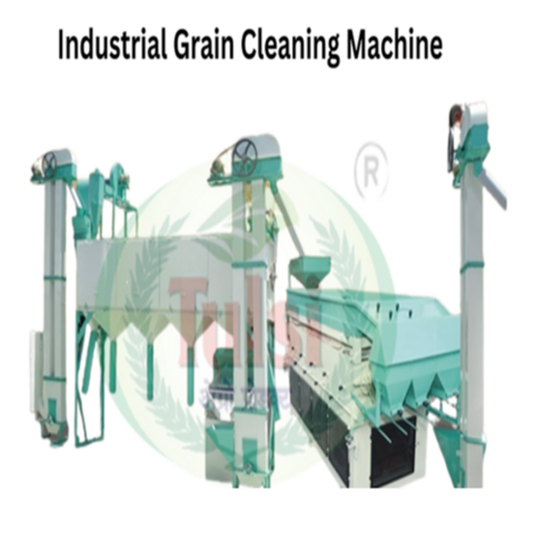 Industrial Grain Cleaning Machine Capacity: 1 To 4 T/Hr